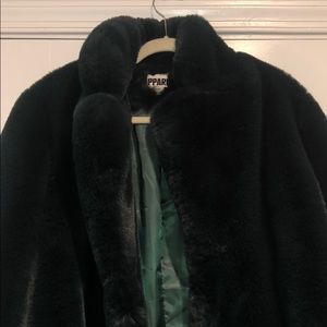 Beautiful faux fur coat by Apparis